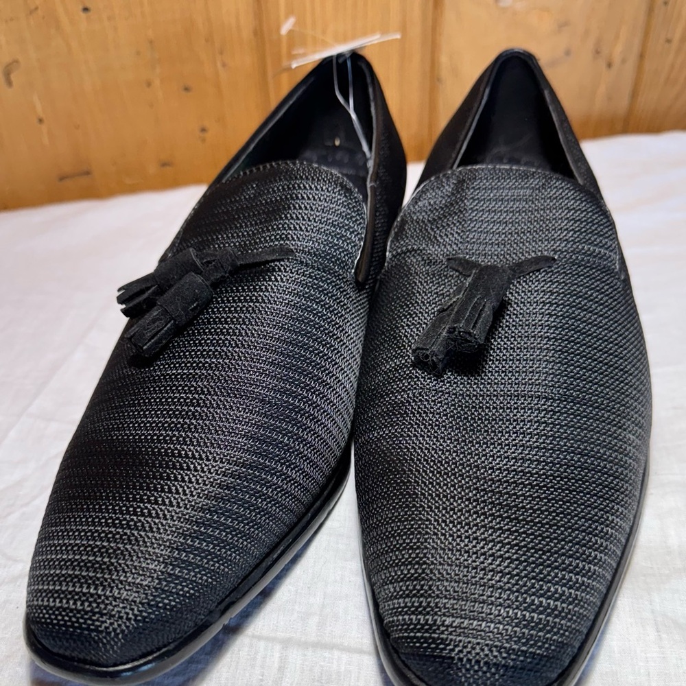 Men’s Van Heusen Canon Black Dress Shoes Size 8.5 M | Brand New w/ Tags